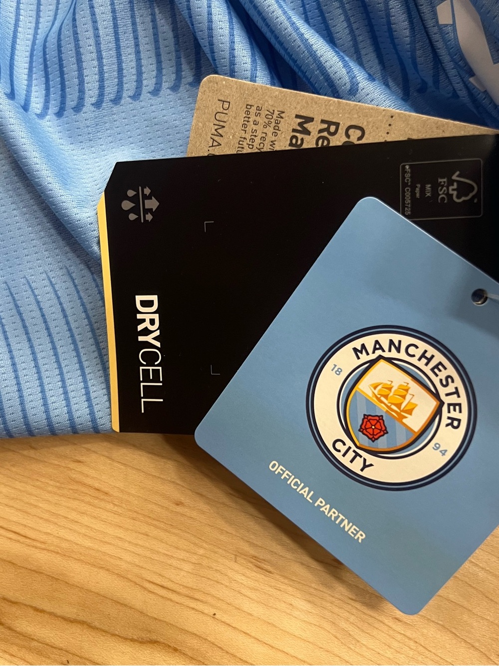 Mens puma Manchester city jersey shirt (770438 01) size XXL - Picture 4 of 6